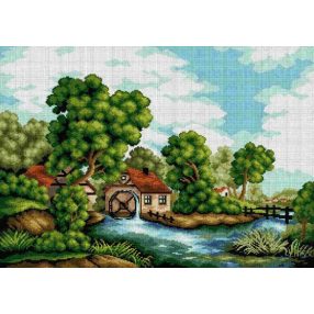 2515R Vízimalom 50x70 cm