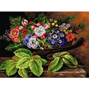 2571J Virágok 25x51 cm