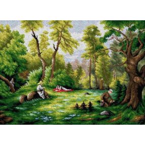 2493R Az erdőben 50x70 cm