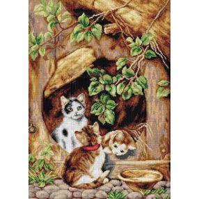 2730R Macskák 50x70 cm