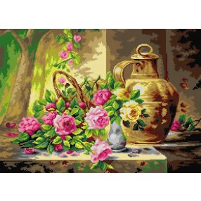 2778R French School -  Rózsák 50x70 cm