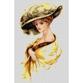 2724Q Harrison Fisher - Hölgy 35x70 cm