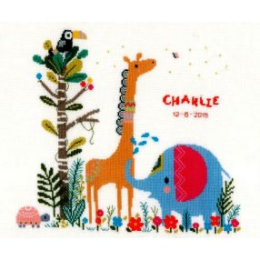 PN-0168657 Jungle animal party 33x30 cm