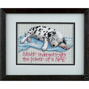 16750 Dalmatian puppy power nap 18 x 13 cm