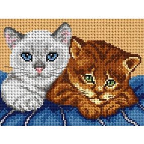 3022F Macskák 18x24 cm