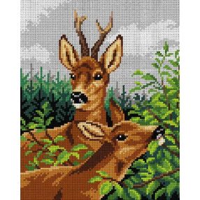 2982H Rosa Bonheur - Szarvasok 24x30 cm