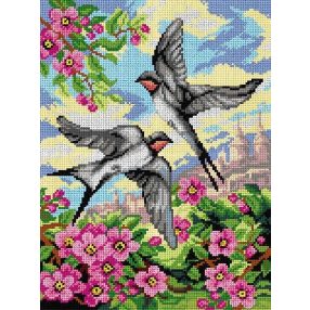 2988J Fecskék 30x40 cm