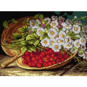3000J August Laux - Nyári csendélet 30x40 cm