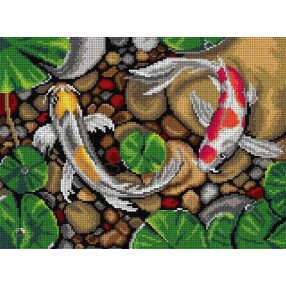 3006J Koi halak 30x40 cm