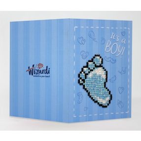 WC0438 It's a Boy 20x14 cm