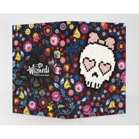 WC0328 Skull 10x14 cm