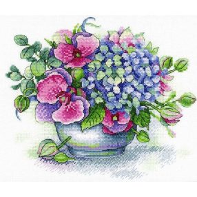 SA031 Bouquet of Memories 21x25 cm