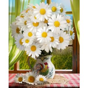 AZ1768 Chamomiles by the Window 40x50 cm