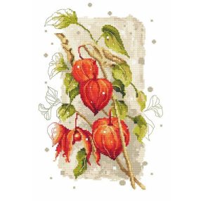 Z10190 Autumn ground cherry 26x37 cm