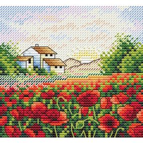 SM432 Poppy Morning 10x11 cm