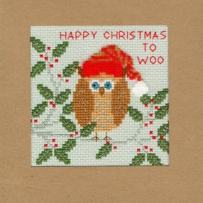 xmas11 Xmas Owl 10x10 cm
