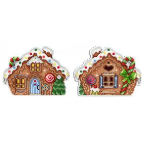 SR458 Gingerbread House 9x12 cm