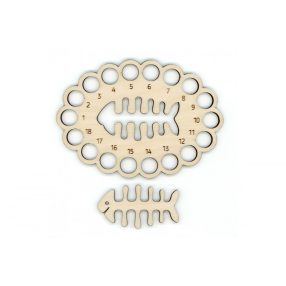 OR056 Hal fonalrendező és 1 db fonaltartó 10x14 cm