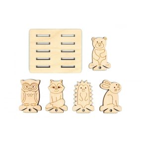 OR040 Állatos fonaltartó és tároló (10 db) 4x6 cm