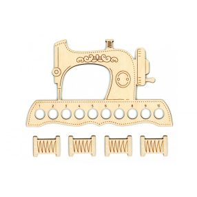 OR037 Varrógép fonalrendező és 4 db fonaltartó 12x20 cm