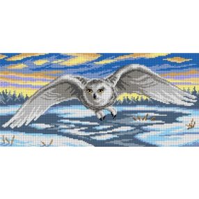 3157J Hóbagoly 30x40 cm