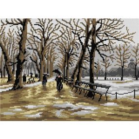 3154J Egy hűvös nap 30x40 cm