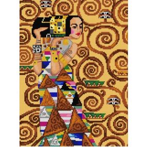 3148J Gustav Klimt - Várakozás 30x40 cm