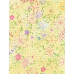 skd14-146 Festett aida vászon 14ct 30x40 cm