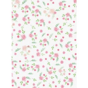 skd14-132 Festett aida vászon 14ct 30x40 cm