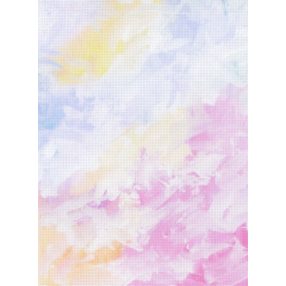 skd-126 Festett aida vászon 18ct 40x30 cm