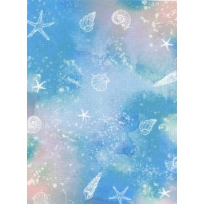 skd-090 Festett aida vászon 18ct 40x30 cm