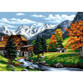 C117R Hegyvidék 50x70 cm