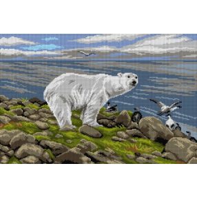 3133Q Richard BernardtL.F.-Jegesmedve 40x60 cm