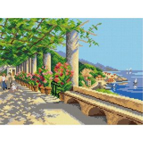 3126J Antonietta Brandeis-Kilátás Amalfin 30x40 cm