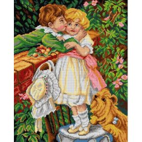 3077 Frederic Morgan-A kert kerítésen át 40x50 cm