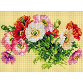 3064J Paul de Longpre-Izlandi pipacsok 30x40 cm