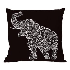 ZU8984-01 Lace elephant 40x40 cm