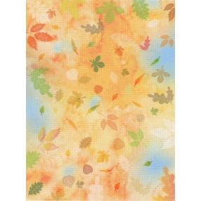 skd-105 Festett aida vászon 18ct 21x30 cm