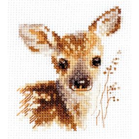 0-195 Animal Portraits Fawn 7x9 cm
