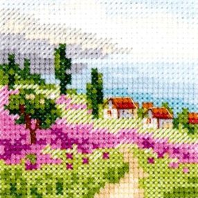 0-200 Lavender at the Sea 7x7 cm