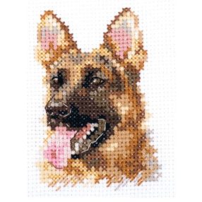 0-209 Animal Portraits Shepherd 6x8 cm