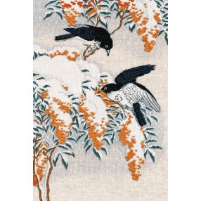 S1244 Flytraps in the Snow 29x42 cm