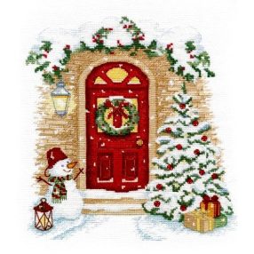 S1249 Az ünnep bekopogott az ajtón 21x19 cm
