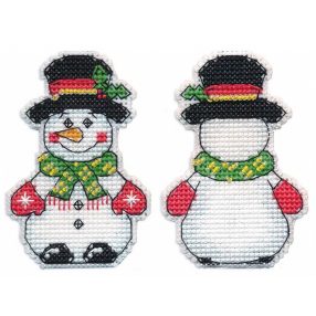 S1248 Christmas Toy. Snowman 5,5x8 cm