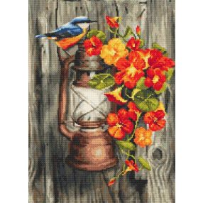 Z10198 Mood nasturtiums 25x34 cm