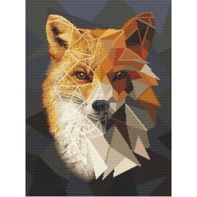 Z8987 Mosaic fox 30x40 cm