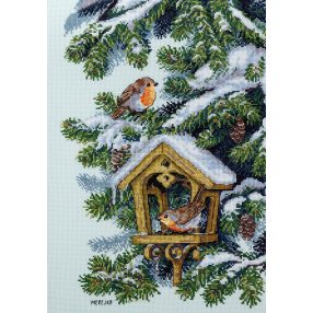 SK152 Vörösbegyek 26x36 cm