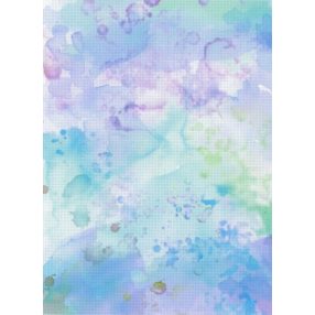 skd-127 Festett aida vászon 18ct 21x30 cm