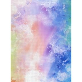 skd-111 Festett aida vászon 18ct 21x30 cm