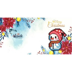 WC0313 Merry Christmas 14x14 cm